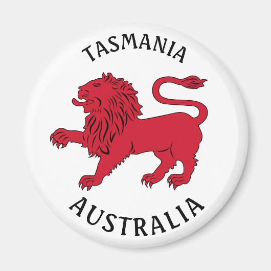 Magnet Tasmanisches Abzeichen (Australien) (Vorne)