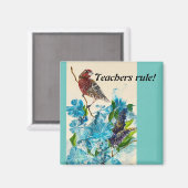 Magnet Teacher Geschenk (Vorderseite/Rückseite)