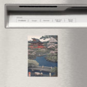 Magnet - Tempel am Fluss - Japan (In Situ (Geschirrspüler))