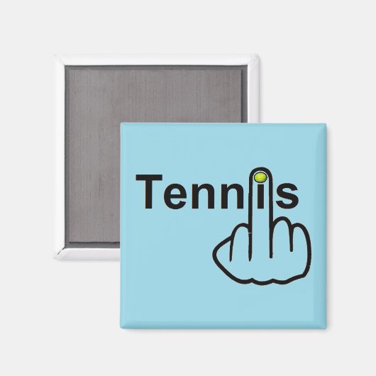 Magnet Tennis Dreh (Vorderseite/Rückseite)