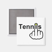 Magnet Tennis Dreh (Vorderseite/Rückseite)