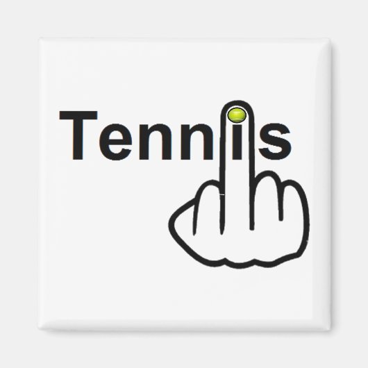 Magnet Tennis Dreh (Vorne)