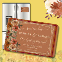 MAGNET Terracotta Floral Elegantes Rett