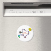 Magnet-Texas-Daytripper-Logo Magnet (In Situ (Geschirrspüler))