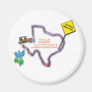 Magnet-Texas Daytripper-Logo Magnet