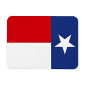 Magnet Texas Lone Star Staatsflagge Red White Blue (Horizontal)