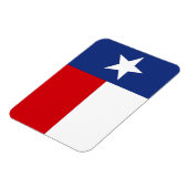 Magnet Texas Lone Star Staatsflagge Red White Blue (Linke Seite)