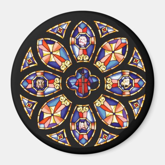 Magnet "The Rose Window" (Vorne)