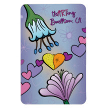 Magnet - TheARTing-Blume - Buellton.Art