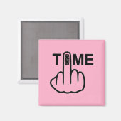 Magnet Time Gedreht (Vorderseite/Rückseite)