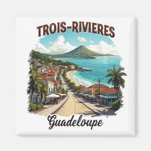 Magnet Trois-Rivières Guadeloupe Magnet
