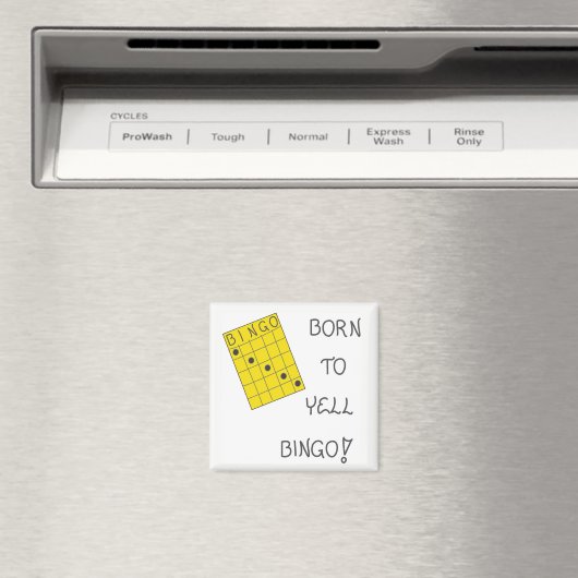 Magnet über Bingo (In Situ (Geschirrspüler))