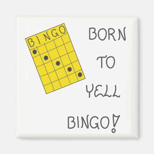 Magnet über Bingo (Vorne)