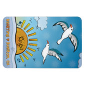 Magnet - Über dem Meer (Horizontal)