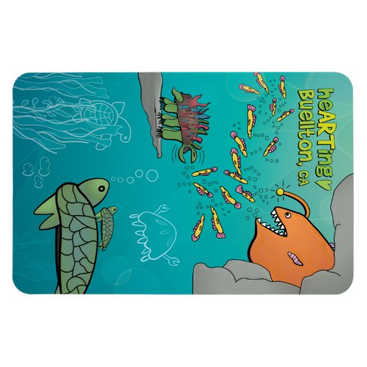 Magnet - Überraschung! - Buellton.Art (Horizontal)