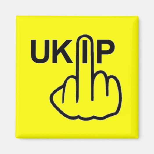 Magnet UKIP Dreh (Vorne)