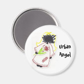 Magnet - Urban Angel (Vorderseite/Rückseite)