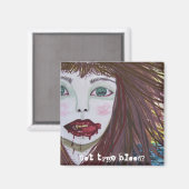 Magnet, Vampire/Gotische Kunst Magnet (Vorderseite/Rückseite)
