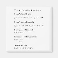 Magnet: Vektorkalkulationsidentitäten