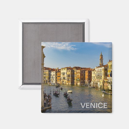 magnet Venedig, Venice, (Vorderseite/Rückseite)