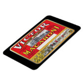 Magnet - Victor Macaroni von GalleryGeschenke (Linke Seite)