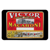 Magnet - Victor Macaroni von GalleryGeschenke (Horizontal)