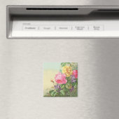 Magnet Vintage Blumen (In Situ (Geschirrspüler))