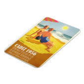 Magnet Vintage Cadiz bin ich Tourismus von Cadiz (Linke Seite)
