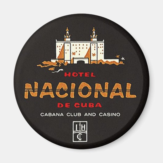 Magnet Vintages Hotel Nacional de Cuba Casino (Vorne)