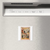 Magnet-Vintages Theater Magician Werbung Magnet (In Situ (Geschirrspüler))