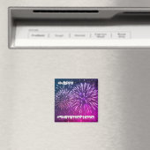 Magnet violet fireworks night summer (In Situ (Geschirrspüler))