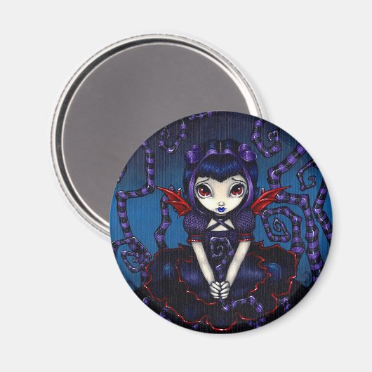 Magnet "Violet manchmal" (Vorderseite/Rückseite)