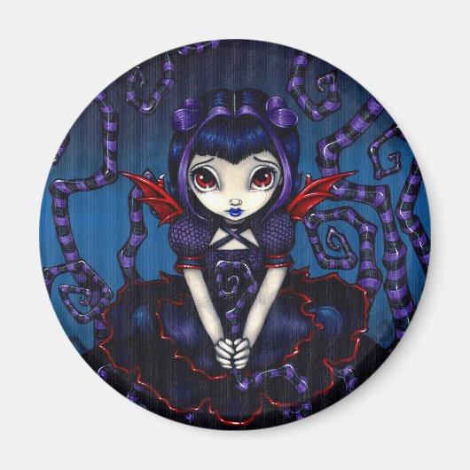 Magnet "Violet manchmal" (Vorne)