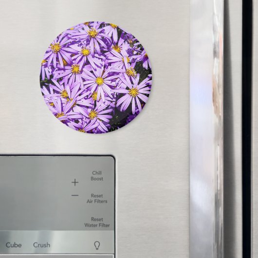 Magnet - violette Blumen (In Situ (Kühlschrank))