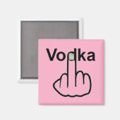 Magnet Vodka Drehe (Vorderseite/Rückseite)