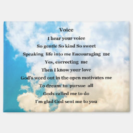 Magnet; 'Voice" Magnet