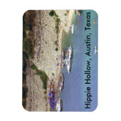 Magnet von Hippie Hollow, Austin Texas (Vertikal)