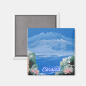 Magnet von Korsika (Vorderseite/Rückseite)