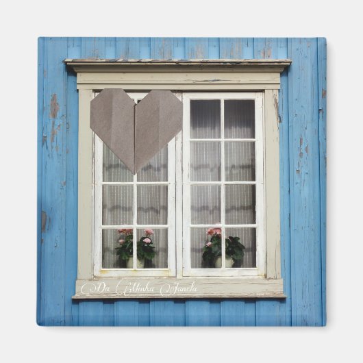 Magnet „Von Meinem Fensters " (Vorne)