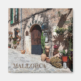 magnet von Valldemossa in der Insel von Mallorca