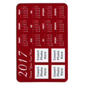 Magnet-Vorlage für den Foto 2017 Magnet (Vertikal)