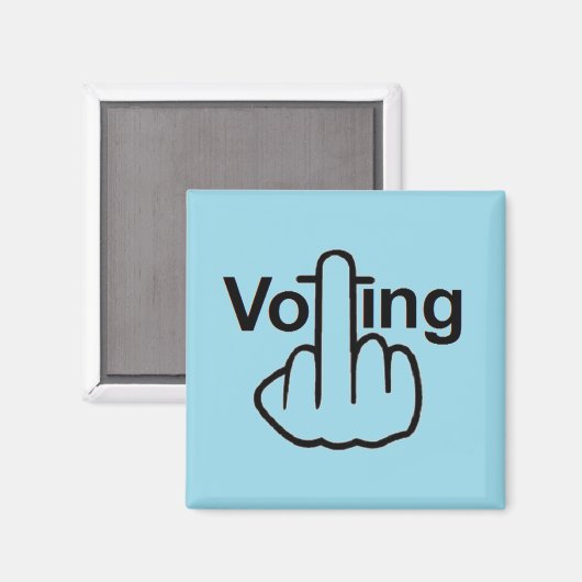 Magnet Voting Dreh (Vorderseite/Rückseite)
