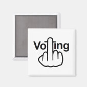 Magnet Voting Dreh (Vorderseite/Rückseite)