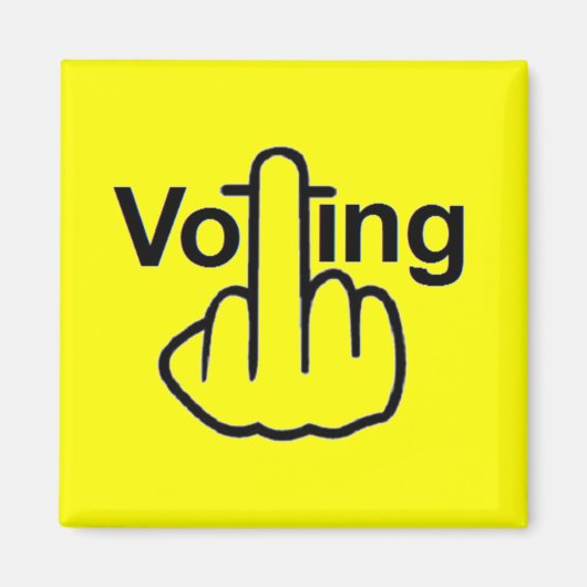 Magnet Voting Dreh (Vorne)