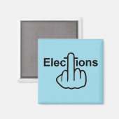 Magnet-Wahlen Gedreht Magnet (Vorderseite/Rückseite)