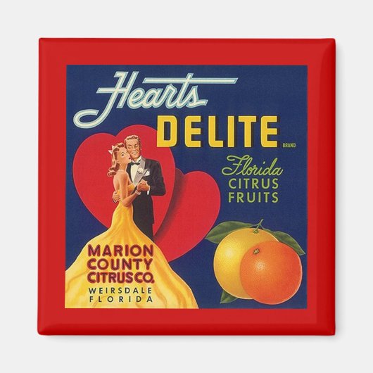 MAGNET ~ WALTZ ~ HEARTE DELITE FLORIDA CITRUS (Vorne)