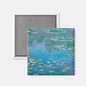 MAGNET: "WASSERLILIEN" NACH MONET MAGNET (Vorderseite/Rückseite)