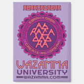 Magnet Wazamma "Abracadabra" (Vorderseite)