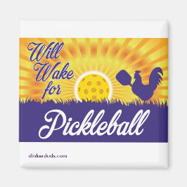 Magnet "Wecke für Pickleball"