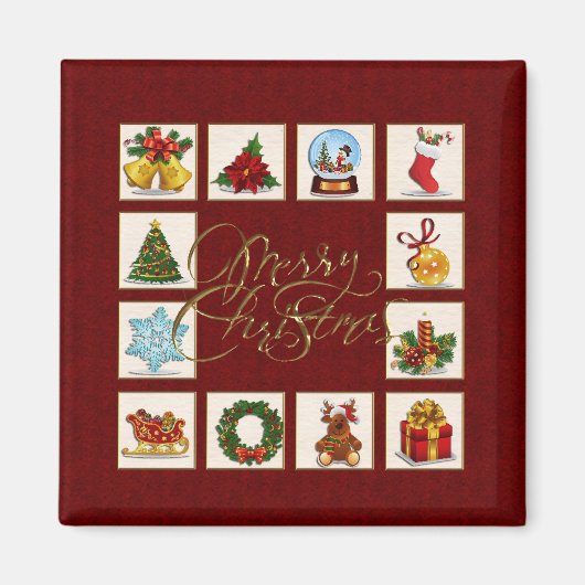 Magnet Weihnachtselemente (Vorne)